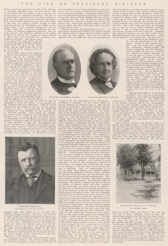 La vita del Presidente McKinley da English Photographer
