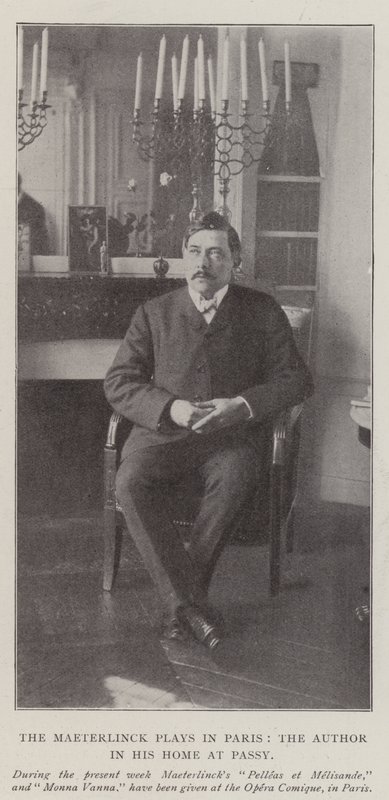 Le opere di Maeterlinck a Parigi, l