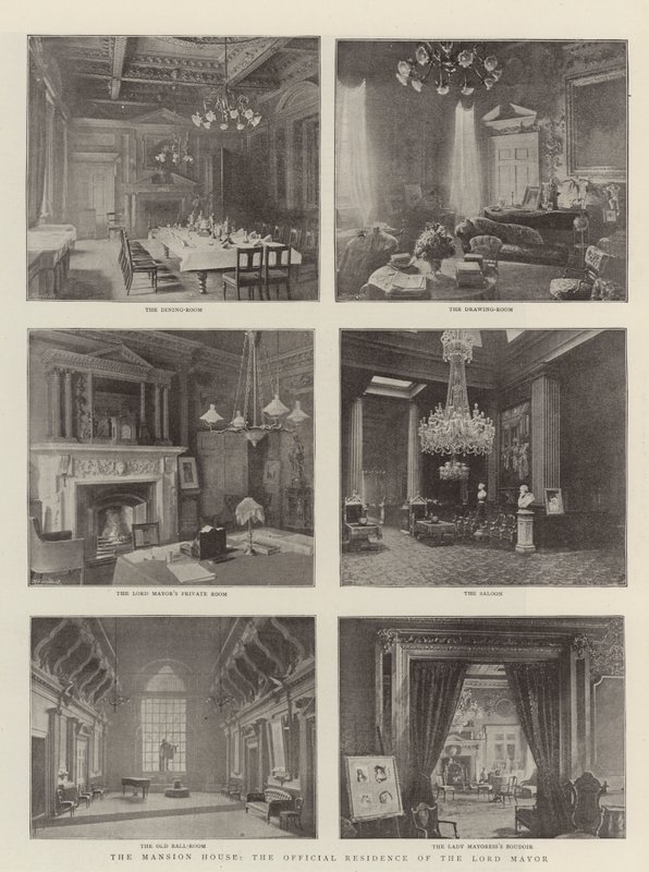La Mansion House, la residenza ufficiale del sindaco da English Photographer