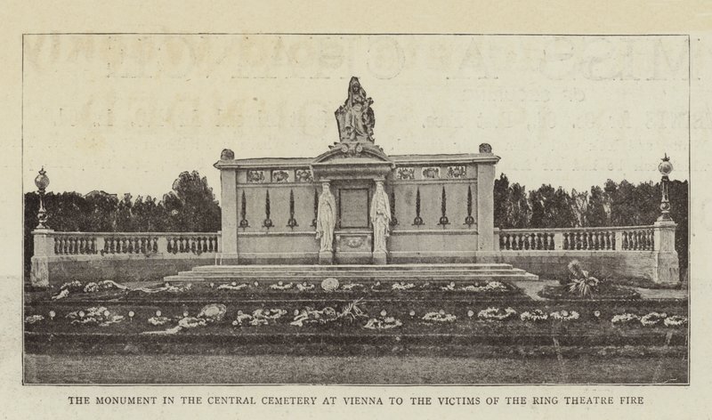 Il Monumento nel Cimitero Centrale di Vienna alle Vittime dell