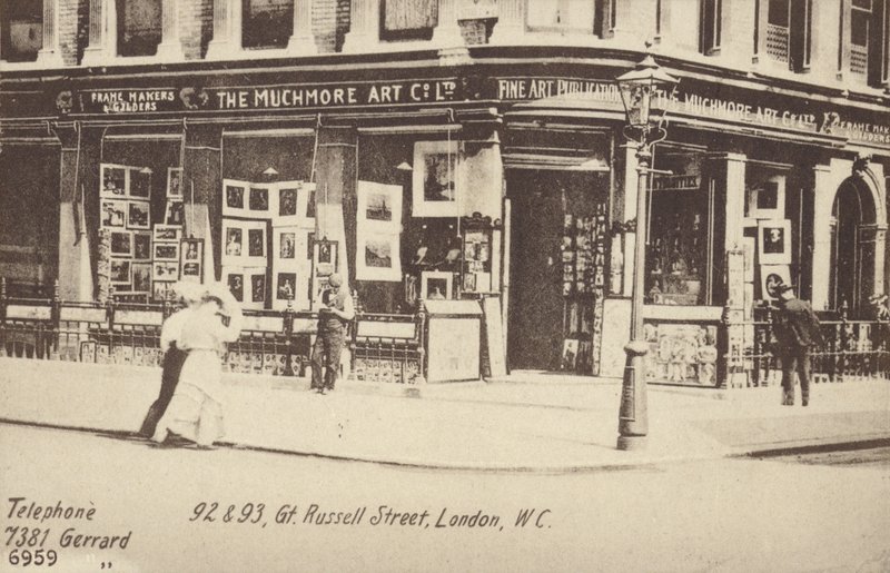 The Muchmore Art Co Ltd, 92 e 93, Great Russell Street, Londra, WC da English Photographer