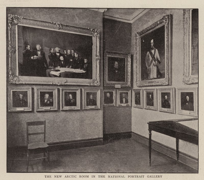 La nuova sala artica nella National Portrait Gallery da English Photographer