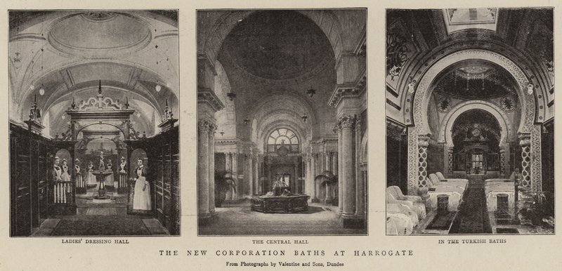 I nuovi bagni della Corporazione a Harrogate da English Photographer