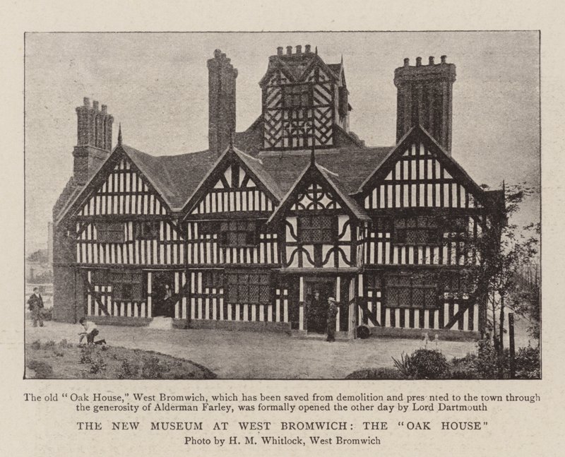 Il nuovo museo a West Bromwich, la Oak House da English Photographer