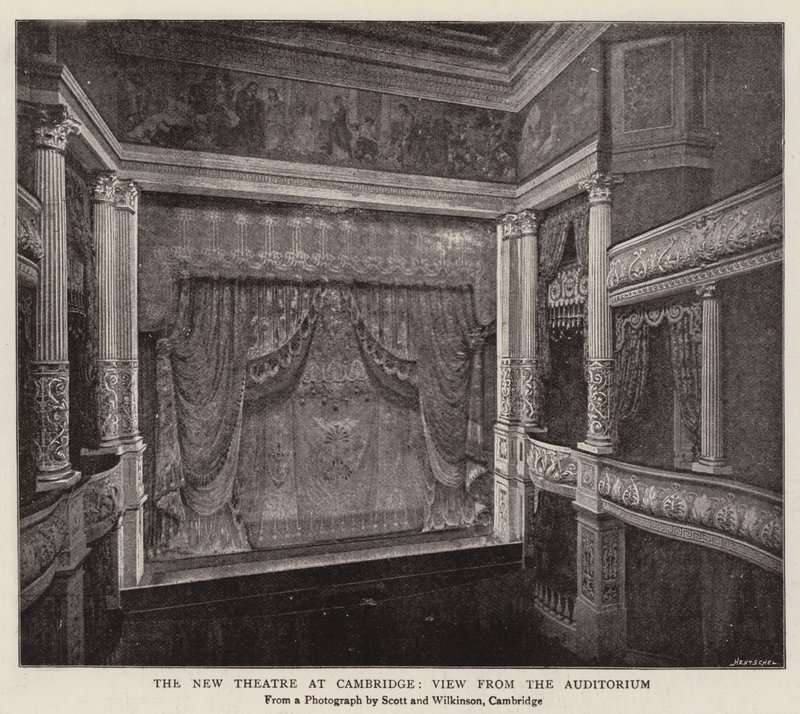 Il nuovo teatro a Cambridge, vista dall