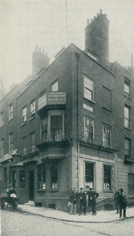 Old Cheshire Cheese, Surrey Street, Strand, Londra da English Photographer