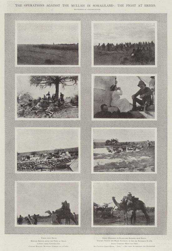 Le operazioni contro il Mullah in Somaliland, la battaglia di Erego da English Photographer