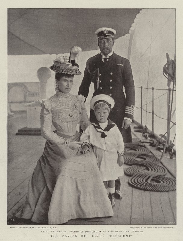 Il pagamento della HMS Crescent da English Photographer