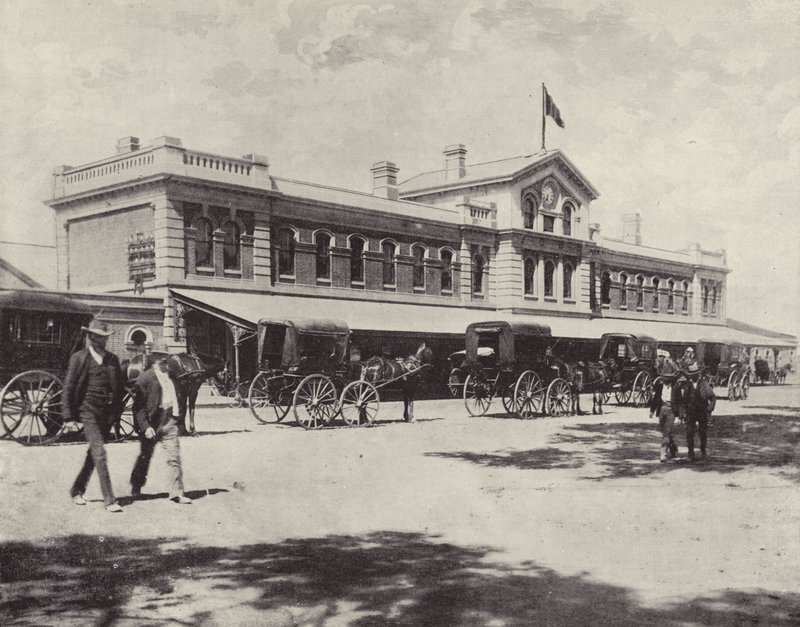 La stazione ferroviaria, Perth, Australia Occidentale da English Photographer