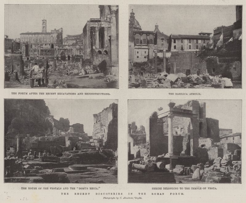 Le recenti scoperte nel Foro Romano da English Photographer