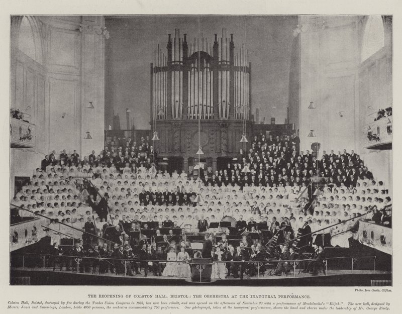 La riapertura della Colston Hall, Bristol, l