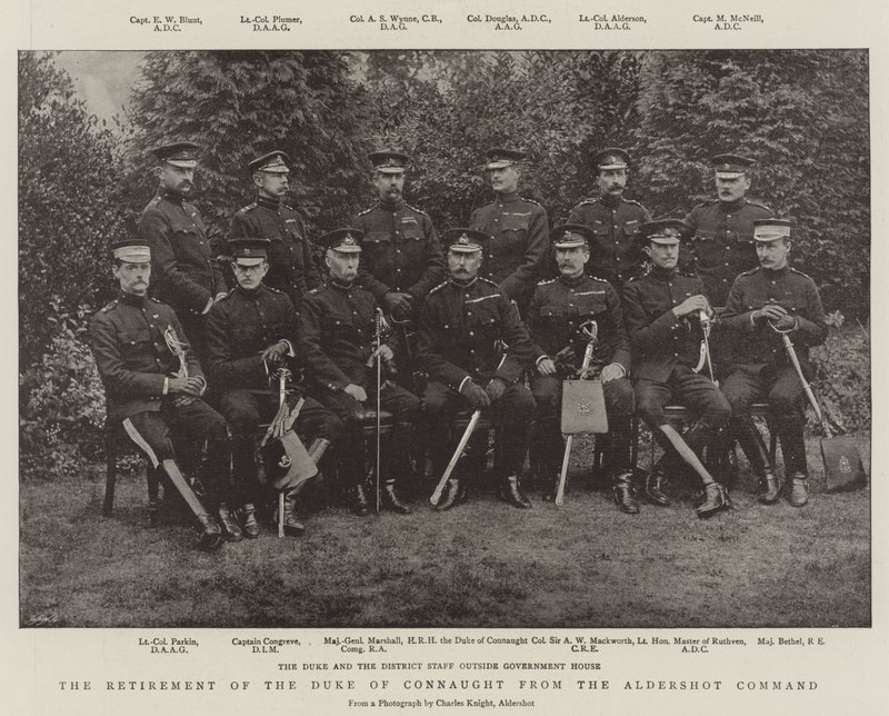 Il ritiro del Duca di Connaught dal comando di Aldershot da English Photographer