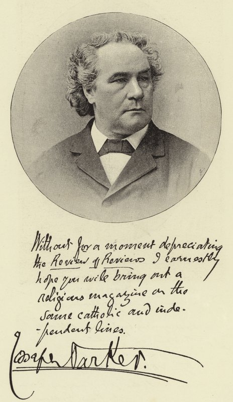 Rev Joseph Parker da English Photographer