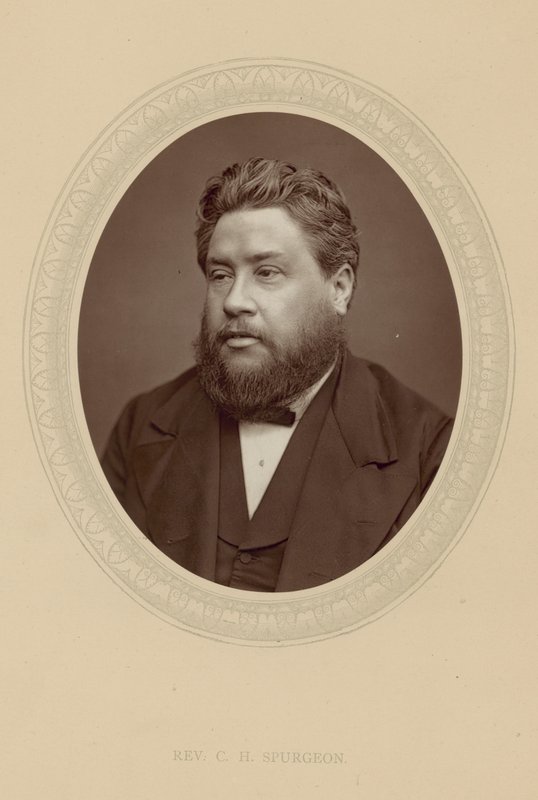 Il Reverendo Charles Haddon Spurgeon da English Photographer