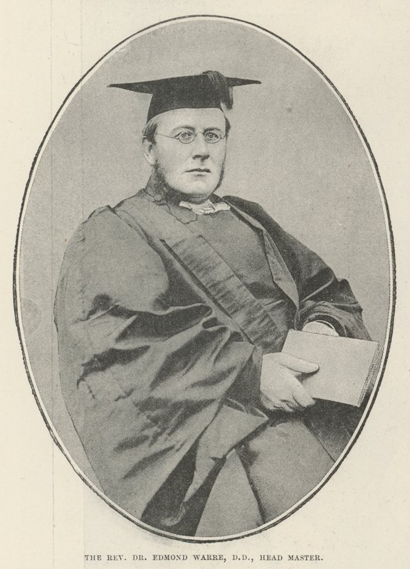 Il reverendo Dr Edmond Warre, DD, preside da English Photographer