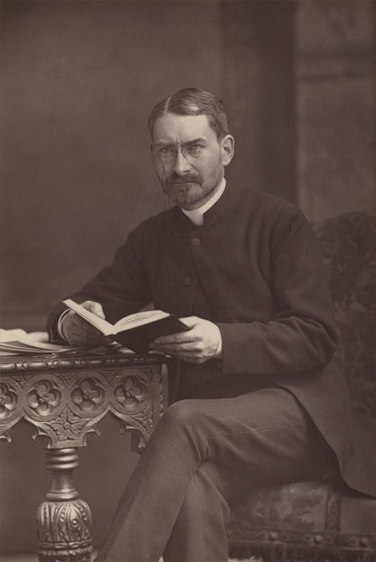 Il Reverendo Hugh Price Hughes da English Photographer