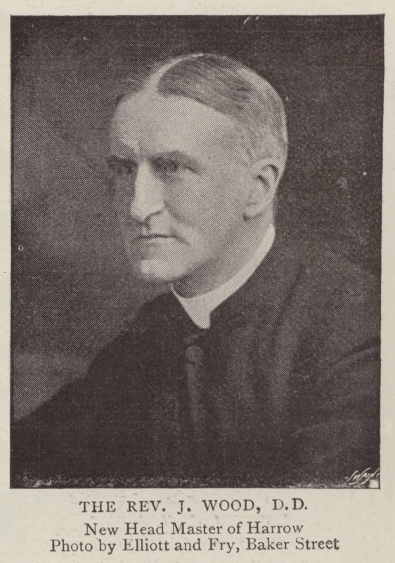 Il reverendo J Wood, DD da English Photographer