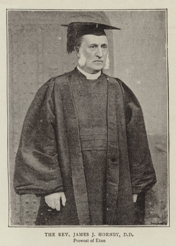 Il Reverendo James J Hornby, DD da English Photographer