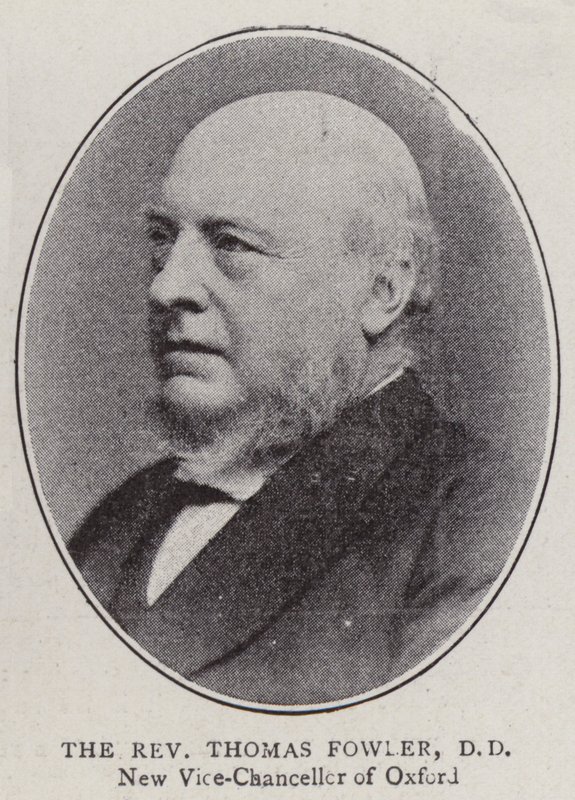 Il reverendo Thomas Fowler, DD da English Photographer