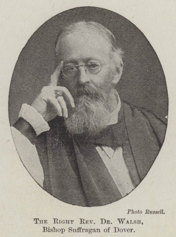 Il Reverendo Dr Walsh, Vescovo Suffraganeo di Dover da English Photographer