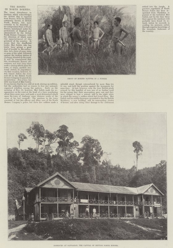 La rivolta nel Borneo del Nord da English Photographer