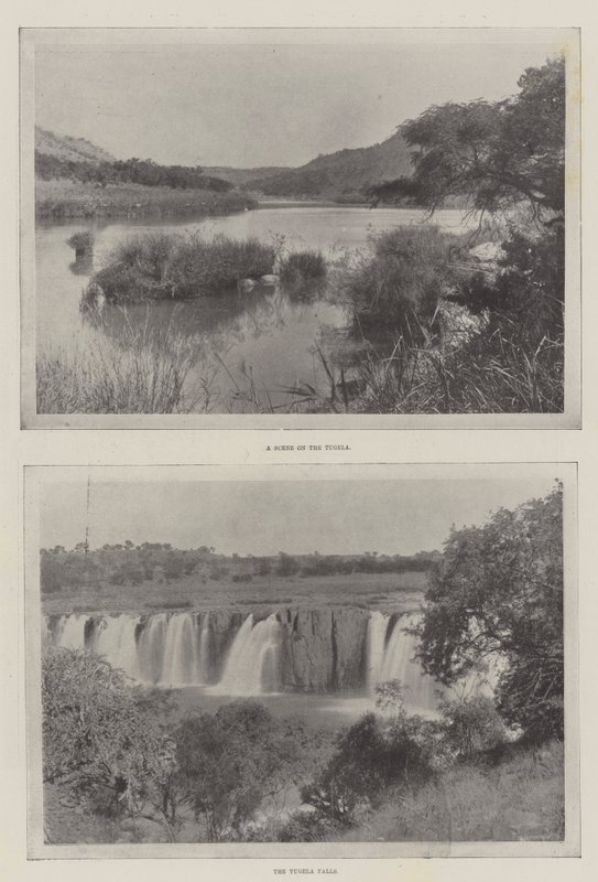 Il fiume Tugela da English Photographer