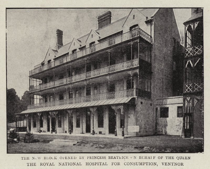 Il Royal National Hospital for Consumption, Ventnor da English Photographer