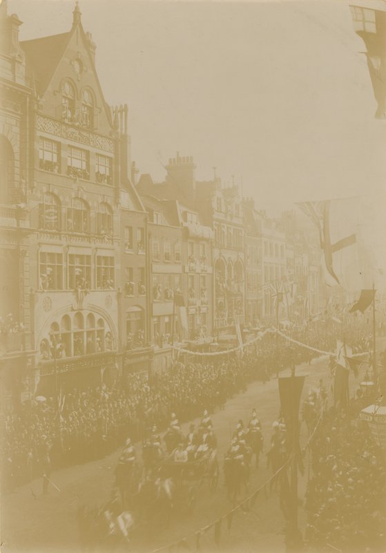 Il corteo nuziale reale del Duca di York da English Photographer