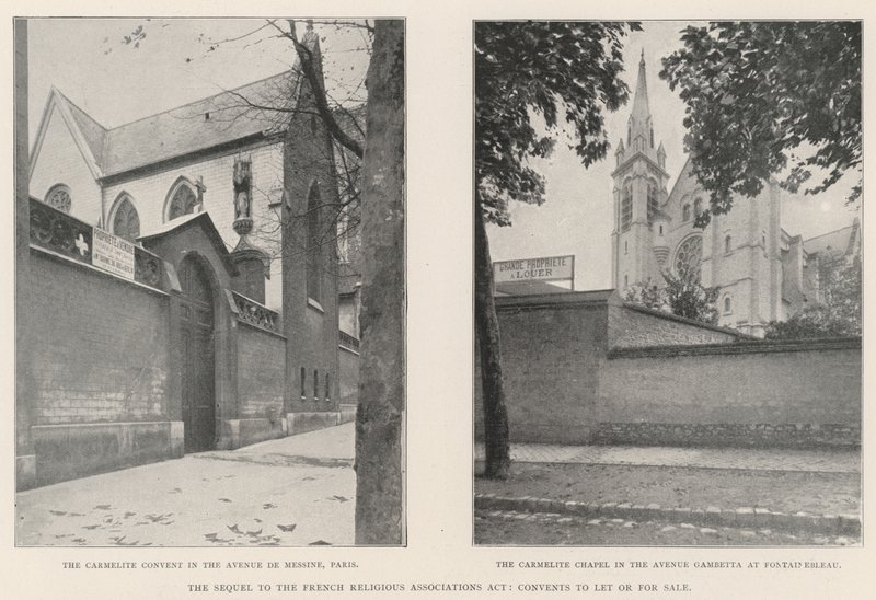 Il seguito della legge francese sulle associazioni religiose, conventi in affitto o in vendita da English Photographer