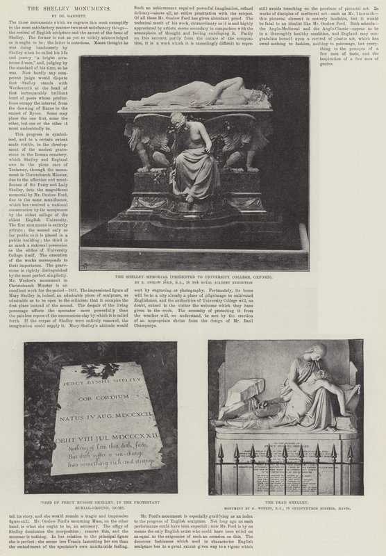 I monumenti di Shelley da English Photographer