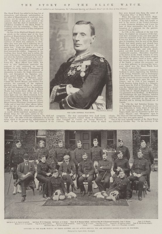 La storia del Black Watch da English Photographer