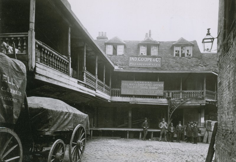 Il Tabard Inn, Southwark da English Photographer