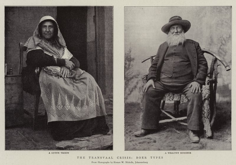La Crisi del Transvaal, Tipi di Boeri da English Photographer
