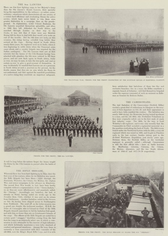 La guerra del Transvaal da English Photographer