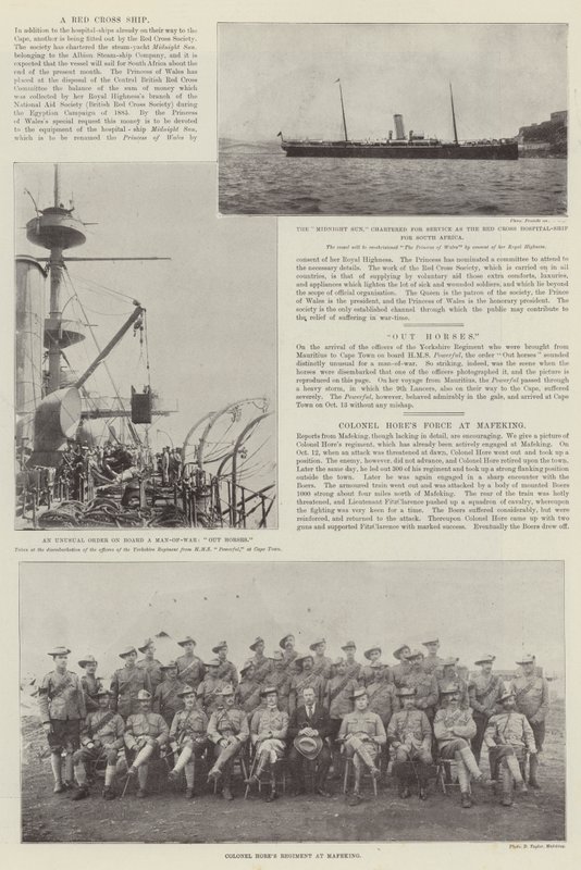 La guerra del Transvaal da English Photographer