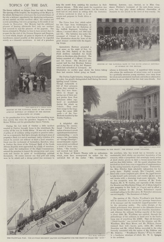 La guerra del Transvaal da English Photographer