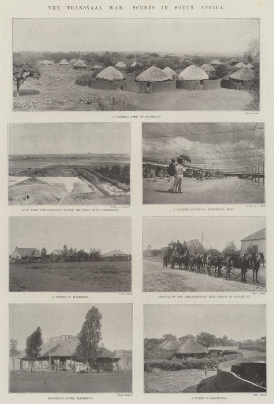 La Guerra del Transvaal, Scene in Sudafrica da English Photographer