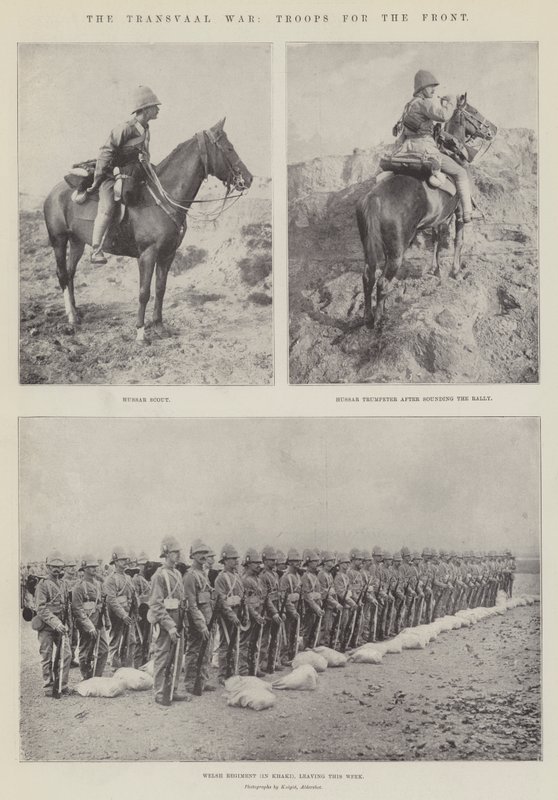 La Guerra del Transvaal, Truppe per il Fronte da English Photographer