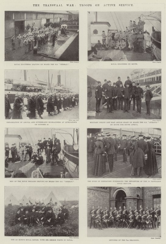 La guerra del Transvaal, truppe in servizio attivo da English Photographer