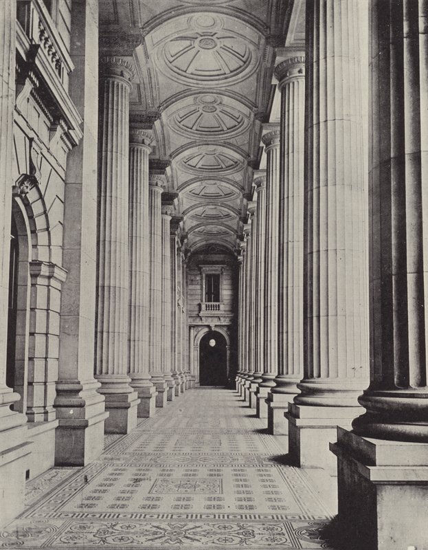 Il vestibolo, edifici parlamentari, Melbourne da English Photographer
