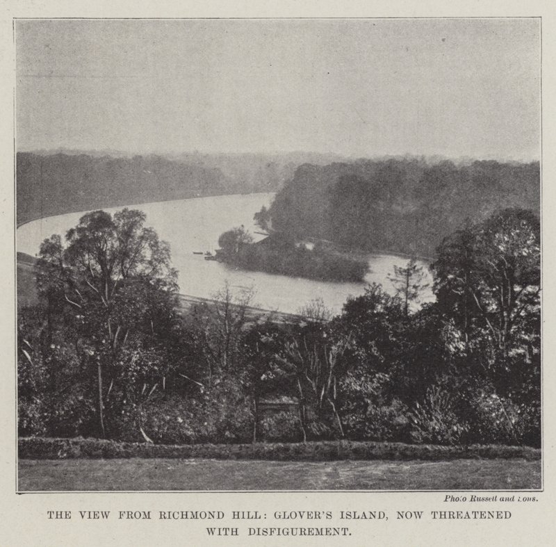 La vista da Richmond Hill, l