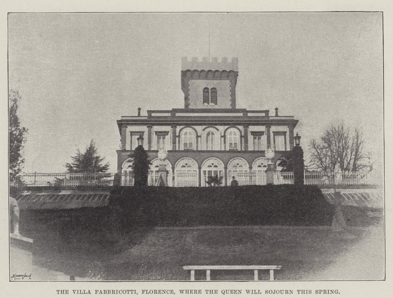 Villa Fabbricotti, Firenze, dove la Regina soggiornerà questa primavera da English Photographer