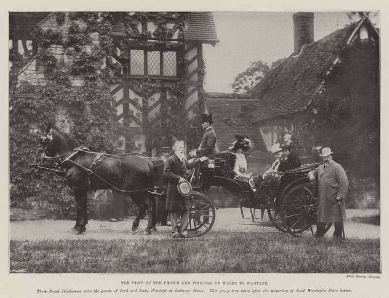 La visita del Principe e della Principessa di Galles a Wantage da English Photographer