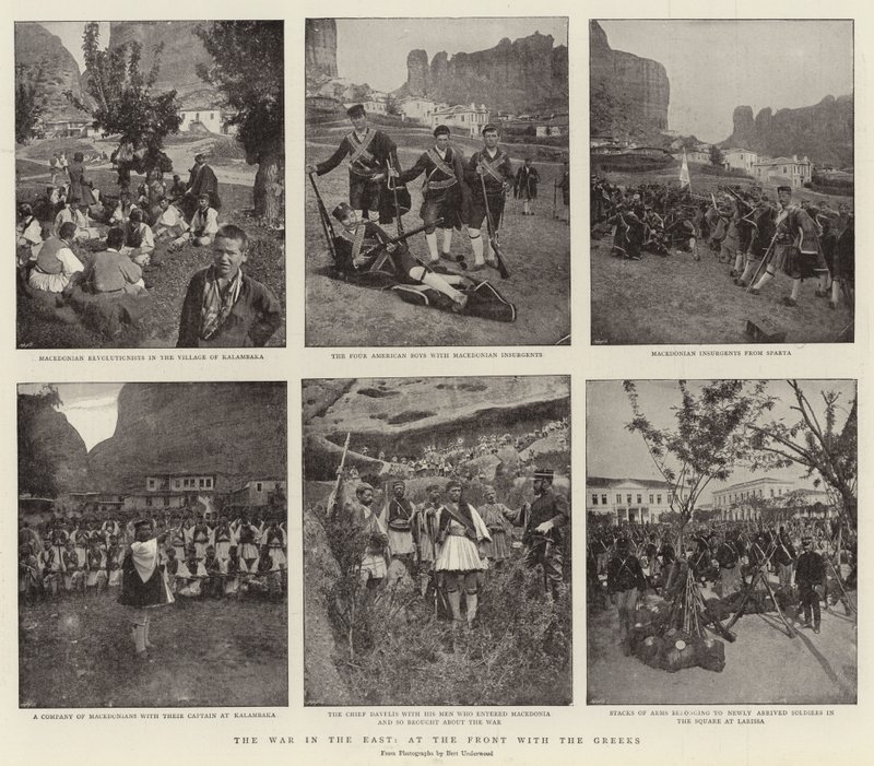 La guerra in Oriente, al fronte con i greci da English Photographer