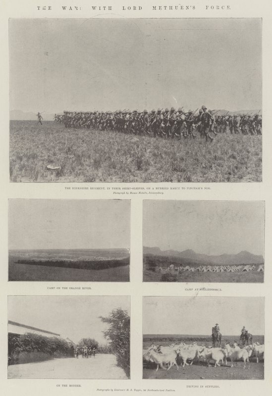 La guerra, con la forza di Lord Methuen da English Photographer
