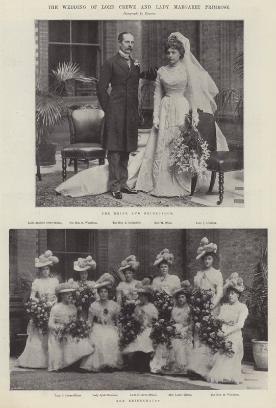Il matrimonio di Lord Crewe e Lady Margaret Primrose da English Photographer