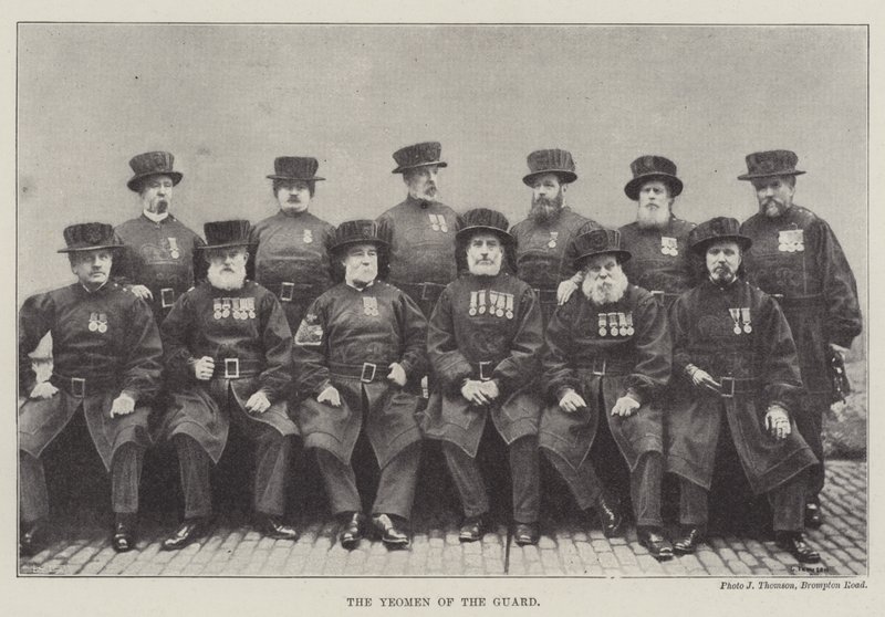 Gli Yeomen della Guardia da English Photographer