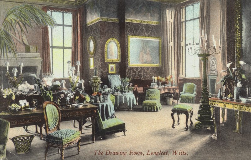 Il salotto, Longleat, Wiltshire da English Photographer