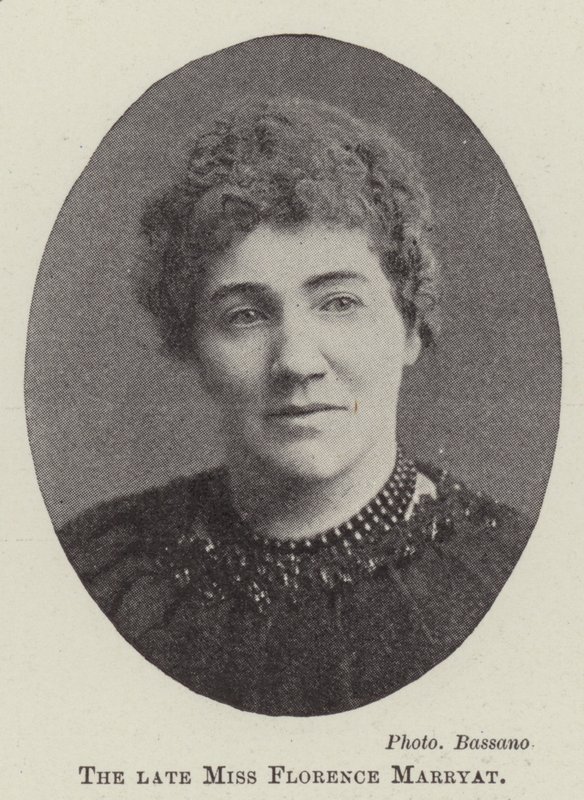 La defunta Signorina Florence Marryat da English Photographer