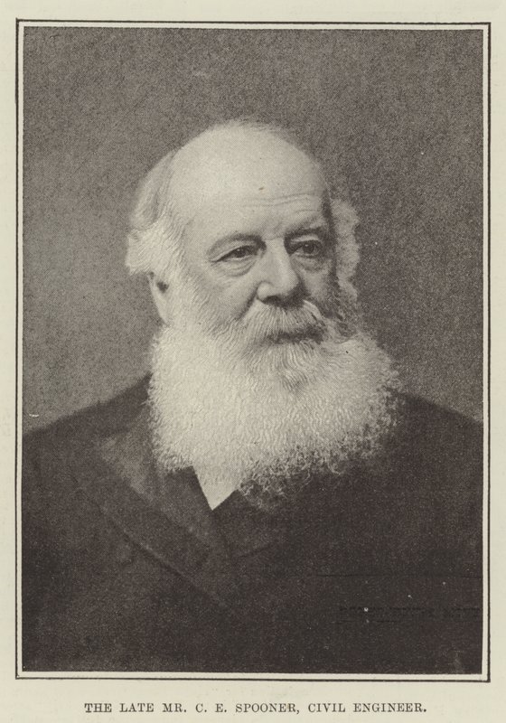Il defunto Sig. C E Spooner, Ingegnere Civile da English Photographer